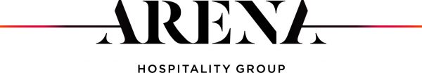 Arena Hospitality logo colour truncated